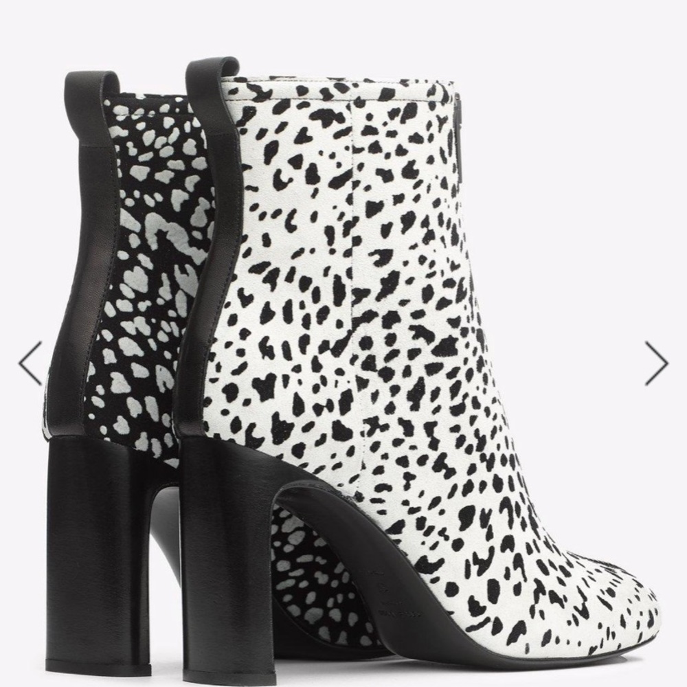 Rag & Bone black and white booties.